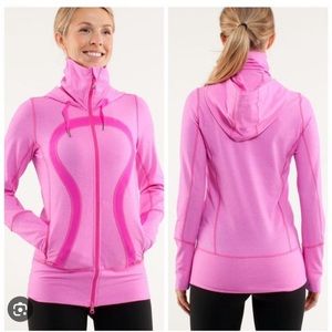 Lululemon Stride Jacket Paris pink size 4